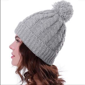 ❄️Womens Cozy Plush Lined Pom Pom Hat❄️